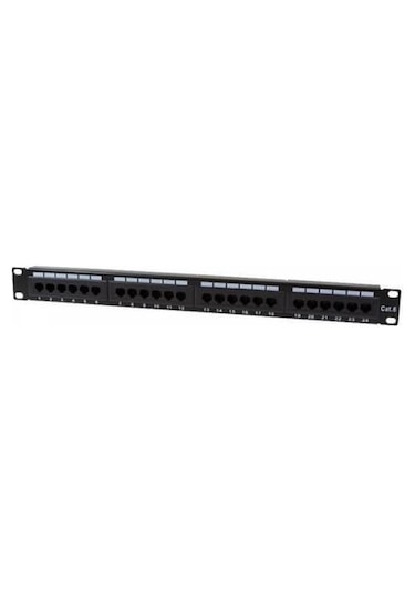 URANIUM P24UTP PP-UC6-2524 CAT6 24 PORT DOLU PATCH PANEL