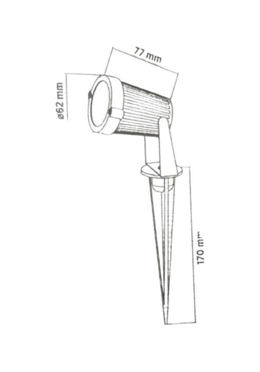 Ct-7300 Rozanslı Kazıklı Yeşil Bahçe Armatür Diğer