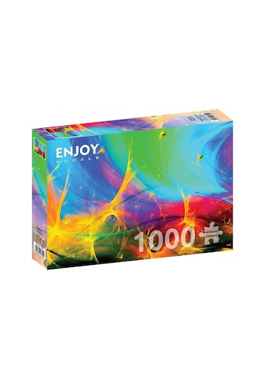 Enjoy 1000 Parça Renkli Fraktallar Puzzle