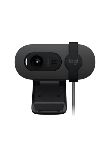 Logıtech Brıo 100 Full Hd 1080p Mikrofonlu Web Kamera Siyah 960-0