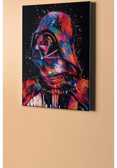 Webstyle Starwars Darth Vader Sayılarla Boyama Seti Kasnaklı 40 X 50 Cm