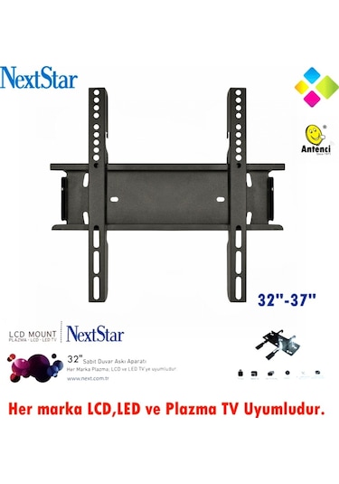 Nextstar Ye2242 32" 82Ekran Lcd Led Tv Sabit Askı Aparatı