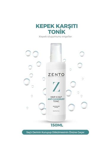 Zento Kepek Karşıtı Saç Bakım Toniği 150 ML