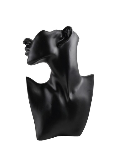 Trendooze Vitrin Tutucu Stilia-l Siyah Sergileme Reçine Reçine Mücevher Malzeme L+siyah Kolye Dy