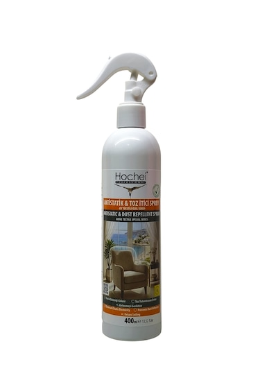 Hochei Antistatik & Toz İtici Sprey Ev Tekstili Özel Serisi 400 ML