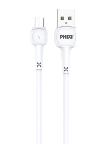 Phixi Pcc511m Basic 2.1a Çift Çıkışlı Micro Usb Kablolu Araç Şarj Cihazı