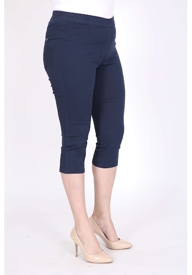 Myline Beli Lastikli Kapri Pantolon (532245934)
