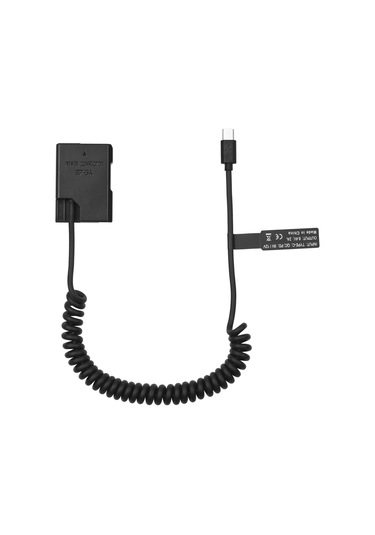 Gajeena Nikon Kameraya Uyumlu Usb Type-c Girişli 8.4v 2a Sahte Batarya Qc/pd Desteği, 1 Metre Kablolu
