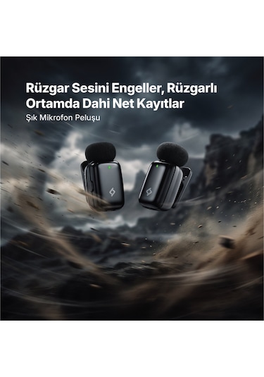 Gomic Mini Tak&çalıştır,gürültü Engelleme,profesyonel 2'li Evrensel Kablosuz Yaka Mikrofon Kit