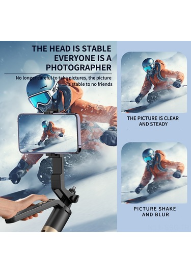 Springsun 360 Dönebilir 3'lü Fonksiyonlu Alüminyum Selfie Çubuğu - Titreme Önleyici Ve Uzaktan Kumandalı