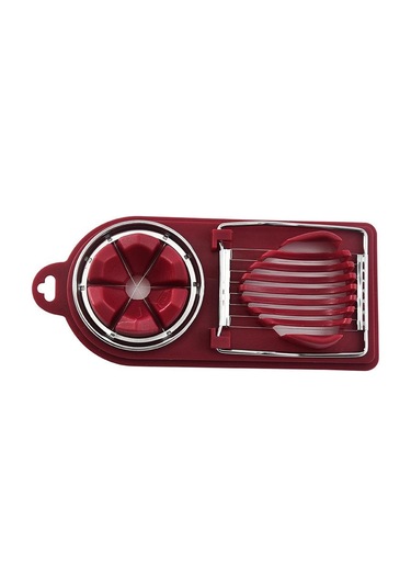 1 Adet Paslanmaz Çelik Yumurta Kesici Yumurta Dilimleyiciler Çok Fonksiyonlu Meyve Sebze Kesme Mutfak Aksesuarları Dilimleme Pişirme Aletleri Koyu Kırmızı 1 Adet Paslanmaz Çelik Yumurta Kesici Yumurta Dilimleyiciler Çok Fonksiyonlu Meyve Sebze Kesme Mutfak Aksesuarları Dilimleme Pişirme Aletleri Koyu Kırmızı