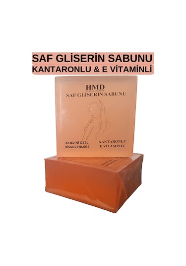Hmd Bitkisel Kozmetik Kantaron & E Vitamini İçerikli Saf Gliserin Sabunu 4 x 100 G