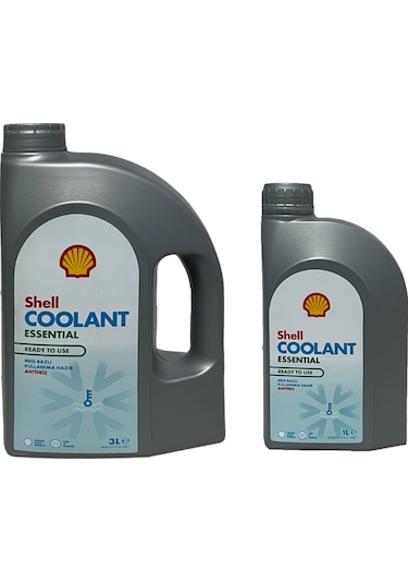 Shell Coolant Essential 4 Mevsimlik Mavi Antifriz 3+1 Litre