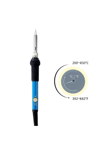 Springsun 60w 200-450 C Ayarlanabilir Isı Sıcaklığı 28 Parça Uçlu Soldering Demir Seti, Anti-statık Tasarım, Hızlı Isınma, Elektronik Tamiri Ve Dıy İçin