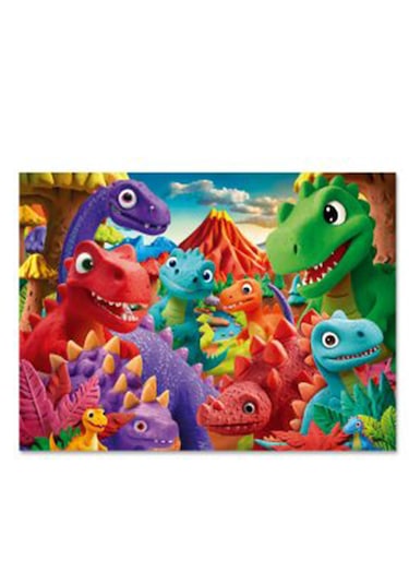 Dinozorlar Çocuk Puzzle 35 Parça 34 24 Cm