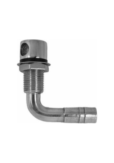 Hava Firarı Dirsekli 1/2'' Krom