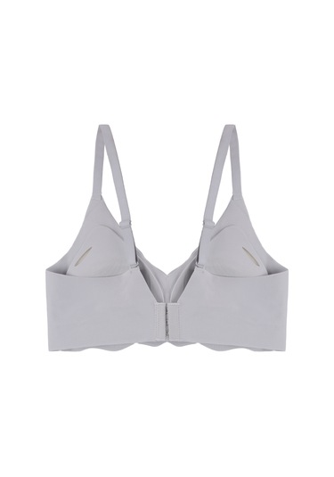 Balensiz Lazer Dikişsiz Görünmez Çıkarılabilir Pedli Sütyen Mavi