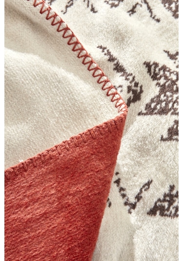 Karaca Home Raya Çift Kişilik Pamuk Battaniye Kremit 200.22.04.0212