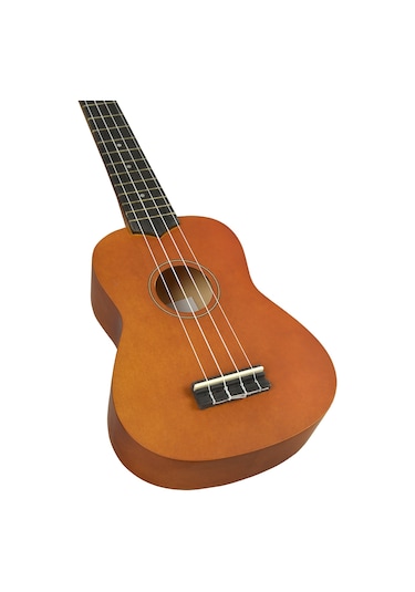 Puka Pk10-Bn Naturel Soprano Ukulele Kılıf ve Pena