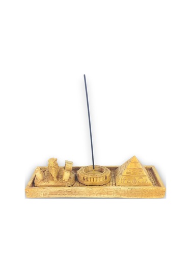Antik Mısır Sphinx Piramit Çubuk Tütsülük Ve Tealight