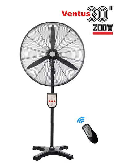 Ventus Ayaklı 30" Vantilatör Uzaktan Kumandalı 200 W Güçlü Motor