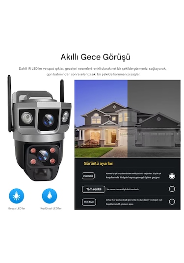 4g Sim Kart 12mp Wıfı Güneş Enerjili Kamera Açık Kablosuz 8k