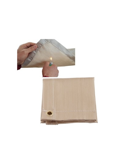 Besthome1 Fiberglas Yangın Engel Matı, Masaüstü/barbekü Koruması, Kamp/piknik İçin, 30x30 Cm, Çok Renkli, Taşınabilir, Yeniden Çok Renkli