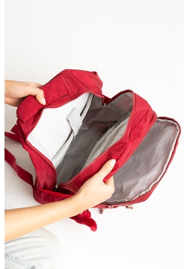Ultra Hafif Orta Boy Sırt Çantası Kırmızı Model: 571-3c - Kırmızı