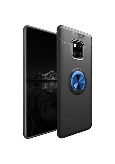 Huawei Mate 20 Pro Yüzüklü Manyetik Ravel Kilif 513799599