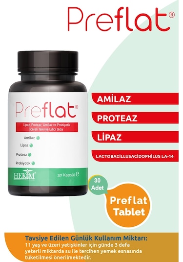 Preflat 30kapsül