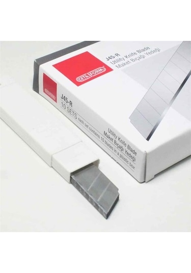 Ceta Form J45-R Maket Bıçağı Yedeği 100 Adet