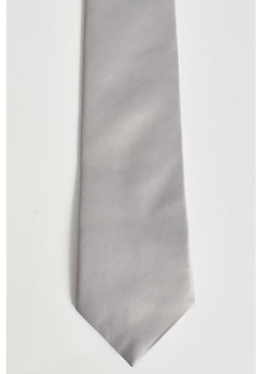 Ac&Co / Altınyıldız Classics Erkek Gri Kravat 4A2123100001Grıstn Gri