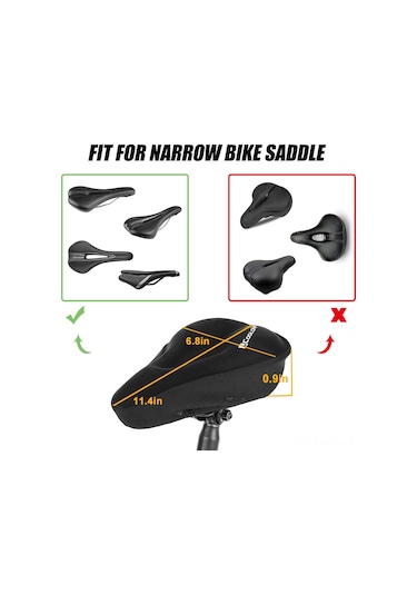 Jeehugo Yarım Silikon Yarım Sprey Bisiklet Jant Battaniyesi - Yumuşak Oturma Yüzeyi İle Dışarıdaki Ve İç Mekan Bisikletleri İçin Siyah