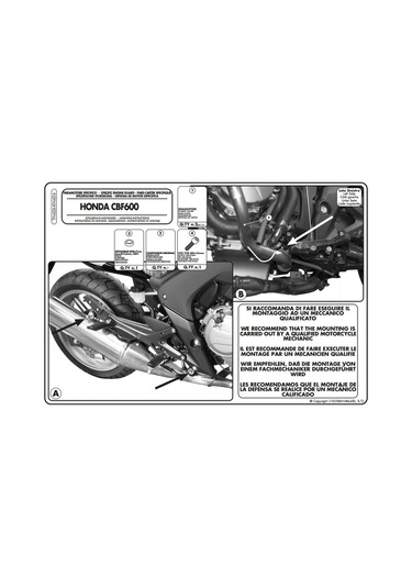Kappa Kn456 Honda Cbf 600S - 600N 08-12 Koruma Demiri N11.482