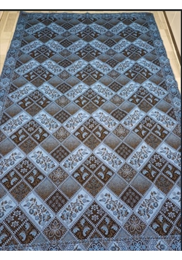 Savan Dokuma Halı Örtüsü 6m² 200 300 Kale Turkuaz