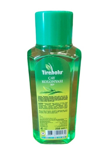 Tirebolu 42 60 Derece Yeşil Çay Kolonyası Pet Şişe 250 ML