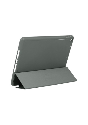 Didadodo İpad 7. Nesil 10.2'' Silikon Kılıf - Pu Deri, Düşmeye Karşı Koruma, Kalem Yuvası