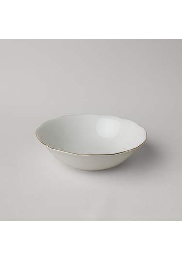 Linens Elegant Porselen Kase 23 Cm Gold Gold