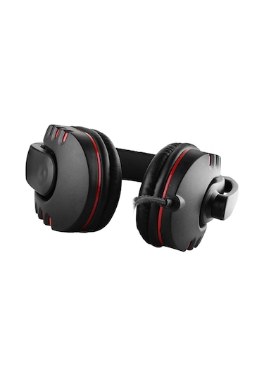 3.5mm Kablolu Oyun Kulaklıkları Kulak Üstü Oyun Kulaklığı Gürültü Önleyici Kulaklık, Mikrofonlu Kulaklık