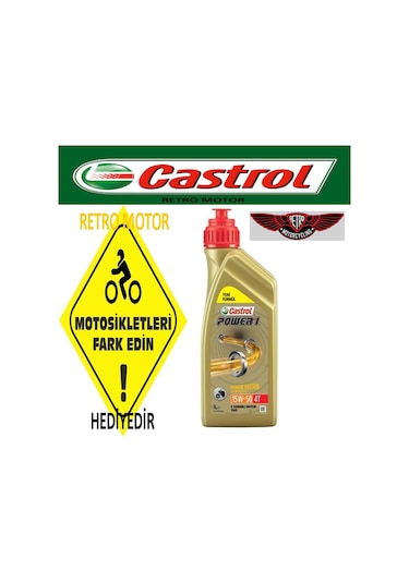 Castrol 15W50 4t 1 L Yağ N11.2157