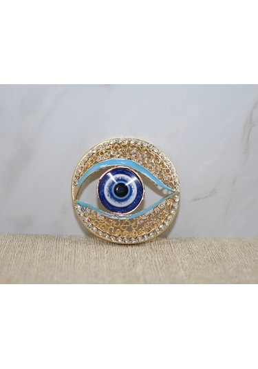 9048054277758drvs - Swarovski Taşlı Magnet Model 2 Çok Renkli