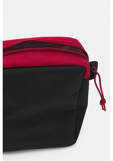 Levi's Logolu Fermuarlı Çanta 38005-5300 Bordo-siyah
