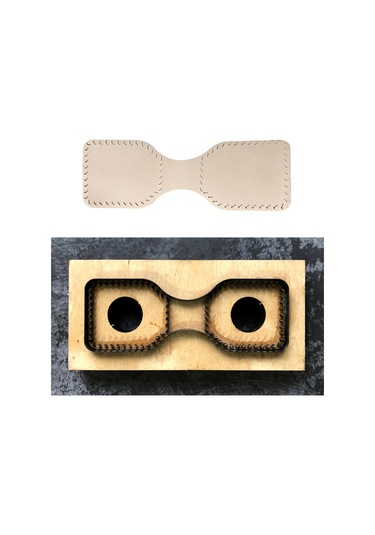 Suntek Çelik Bıçak Ahşap Kalıp Çanta Kayışı Kesme