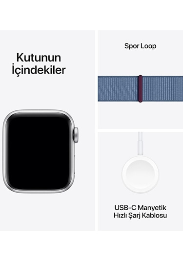 Apple Watch SE 2 (2023) GPS 40 MM Alüminyum Kasa Akıllı Saat  (Apple Türkiye Garantili)