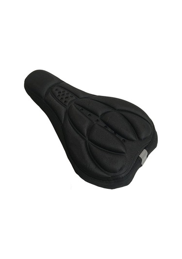 Fochsia Siyah Stil Dağ Bisikleti 3d Sele Kılıfı Kalın Nefes Alabilir Süper Yumuşak Bisiklet Ko Altın