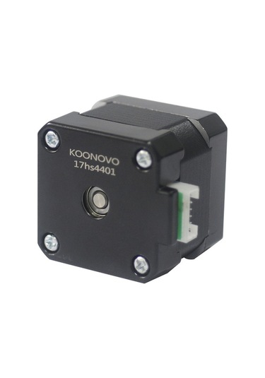 Pazly 3d Yazıcı Parçaları 2 Faz 1.8 Derece 42-40 Step Motor Siyah Nema17