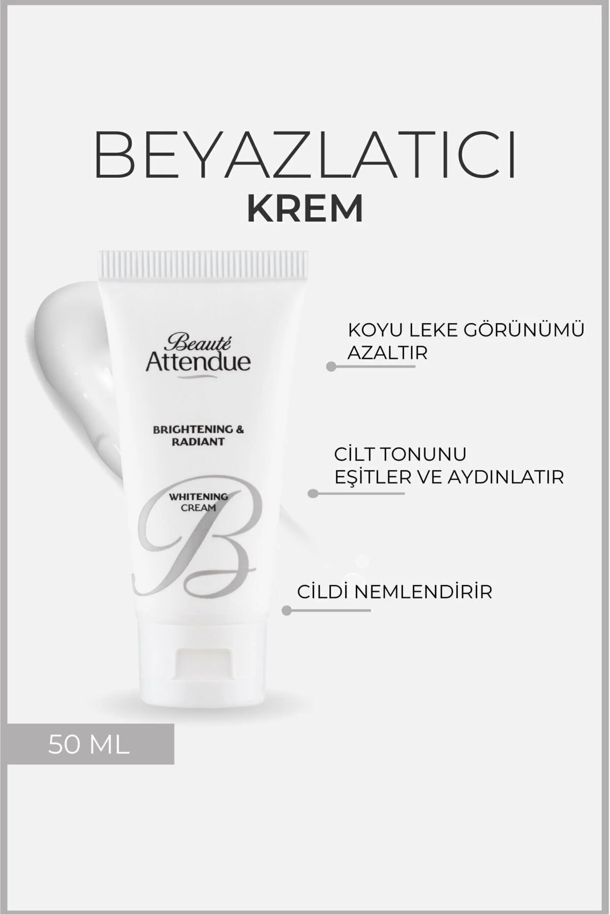 Beaute Attendue Beyazlatıcı Yüz Ve Vücut Kremi