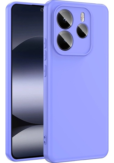 Xiaomi Redmi Note 14 5g Kılıf Zore Mara Lansman Kapak Lila