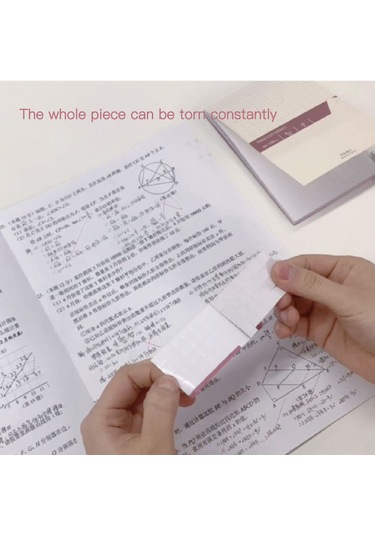 Dofolink Kırpılabilir Kırmızı Hata Düzeltme Kağıdı - A6 Boyutlu 21 Yaprak Öğrenme Gereci 1 Adet