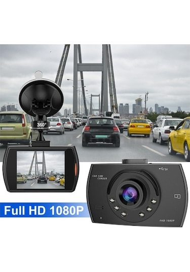 Araç İçi Kamera 1080p Araç İçi Kamera Araba Dvr Sürüş Video Kaydedici Kamera Hv